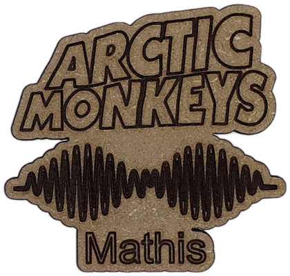 Magnet - Logo musique Artic Monkeys personnalisable
